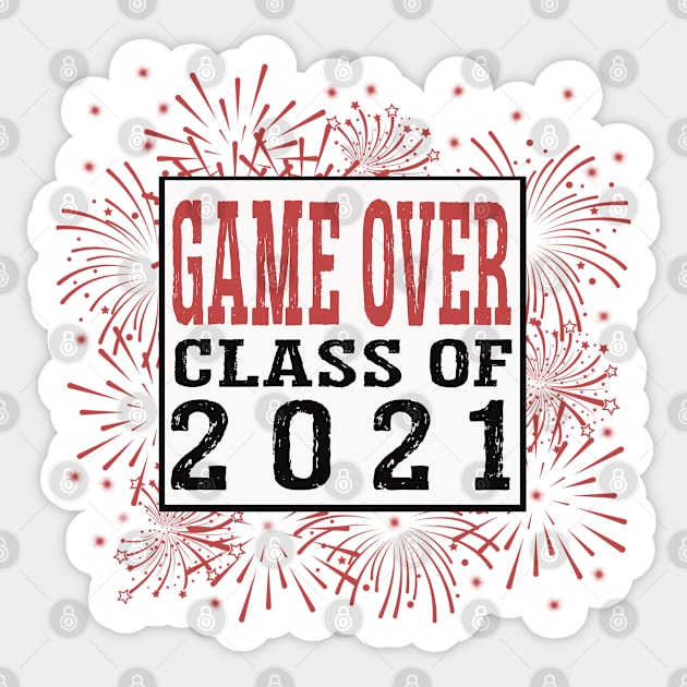 2021 is my Grad Year Sticker by marina63